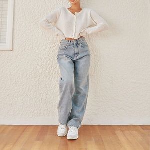 CHAILEE signature wide leg jeans